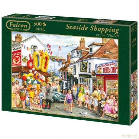 JUMBO 500 EL. Nadmorskie zakupy [PUZZLE]