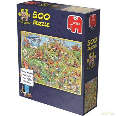 JUMBO 500 EL. Piłka nożna [PUZZLE]
