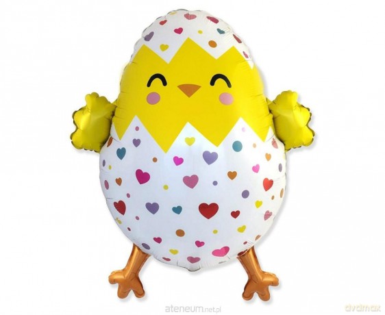 Balon foliowy 61 cm Wesoły Kurczak