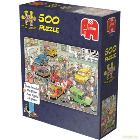 JUMBO 500 EL. W sklepie malowanych samoc [PUZZLE]