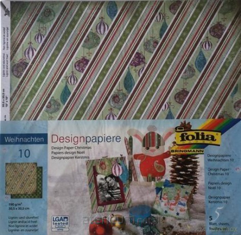Design-papier 190 g/m2 30,5x30,5 cm 5ark