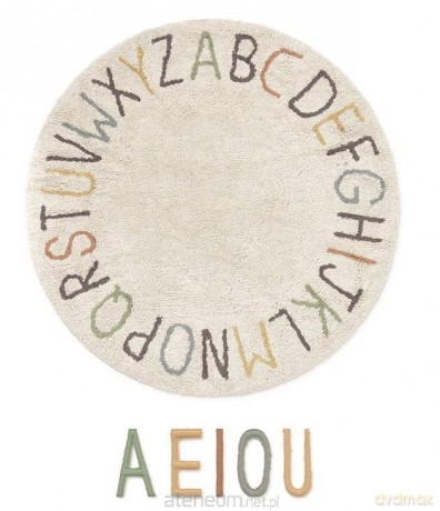 Dywan Bawełniany ABC 120 cm