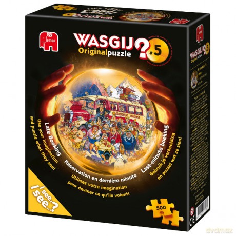 JUMBO 500 EL. Wasgij Późna rezerwacja [PUZZLE]