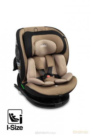 Fotelik mokki I-size beige (40-150) [KSIĄŻKA]