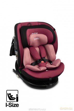 Fotelik mokki I-size dirty pink (40-150) [KSIĄŻKA]
