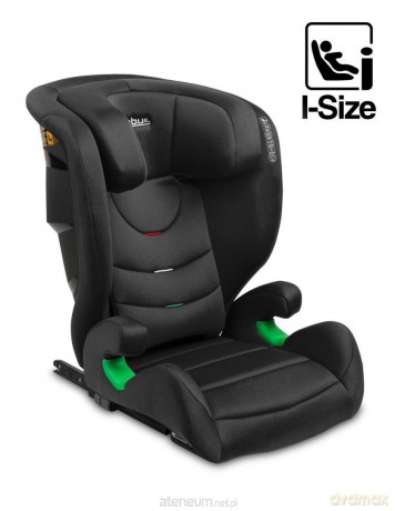 Fotelik Nimbus I-Size 4-12 black 100-150 cm [KSIĄŻKA]