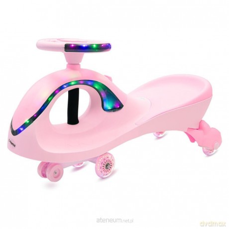 Grawitacyjny jeździk dla dzieci z LED G-Force róż