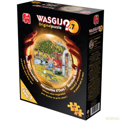 JUMBO 500EL.Wasgij Potrzeba Niedźwiedzia [PUZZLE]