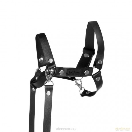 Kantar dla Hobby Horse wodze ekoskóra czarny