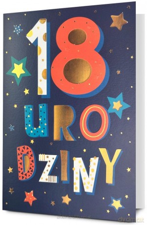 Karnet B6 Urodziny