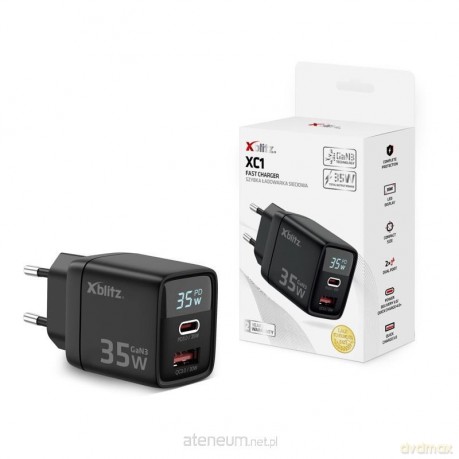 Ładowarka sieciowa PD35W GaN3 XC1