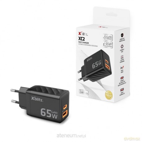 Ładowarka sieciowa PD65W GaN3 XC2