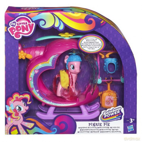 HASBRO My Little Ponny Tęczowy Helikopter Pinkie Pie [ZABAWKA]
