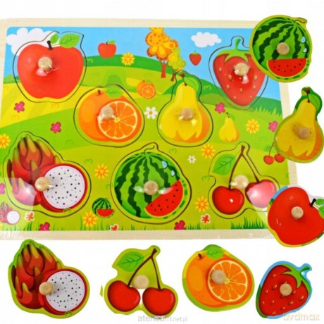 Puzzle owoce