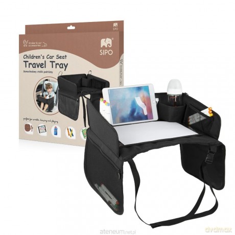 Stolik podróżny do fotelika samochodowego