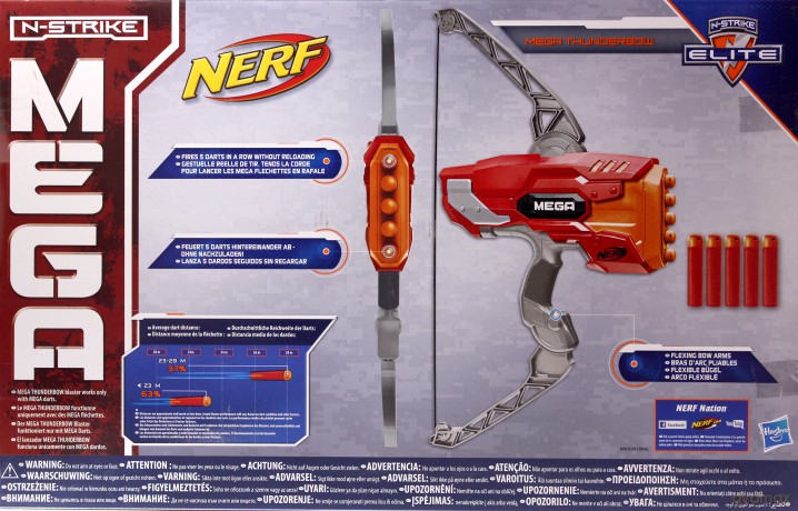 HASBRO Nerf Mega Thunderbow [ZABAWKA]