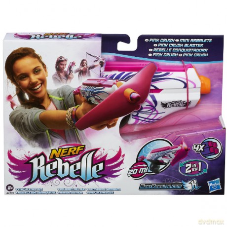 HASBRO Nerf Rebelle Pink Crush [ZABAWKA]