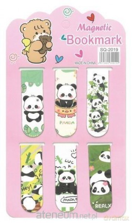 Zakładka do książek magnetyczna Panda