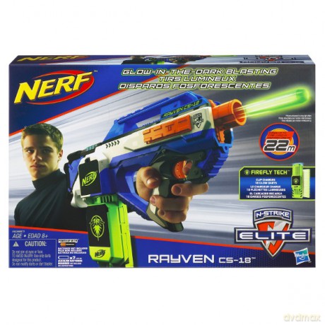 HASBRO Nerf Wyrzutnia Rayven CS18 [ZABAWKA]