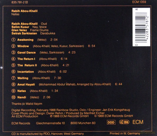 Various: Rabih Abou Khail [CD]