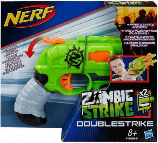HASBRO Nerf Zombie Doublestrike [ZABAWKA]
