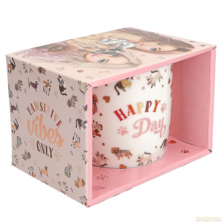 Kubek w ozdobnym pudełku TopModel Fur Ever Friends