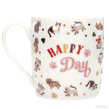 Kubek w ozdobnym pudełku TopModel Fur Ever Friends