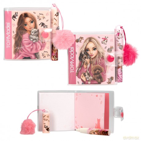 Mini notesik z długopisem TopModel Fur Ever Friends, 2 wzory