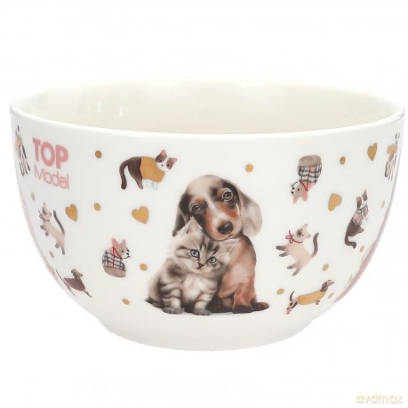Miseczka w ozdobnym pudełku TopModel Fur Ever Friends