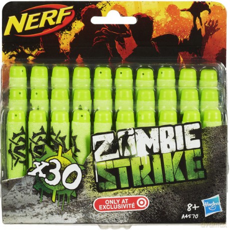 HASBRO NERF Zombie Zestaw 30 Strzałek [ZABAWKA]