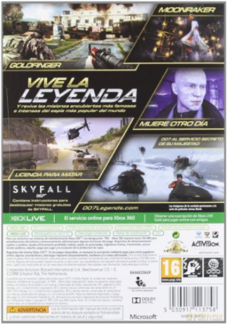 007 Legends (SPA/Multi in Game) [GRA XBOX360]