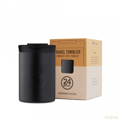 24 Bottles - Travel Tumbler 0,35 L - Tuxedo Black (24B629)