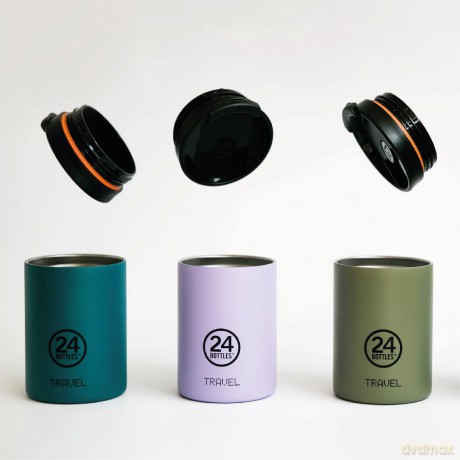 24 Bottles - Travel Tumbler 0,35 L - Tuxedo Black (24B629)