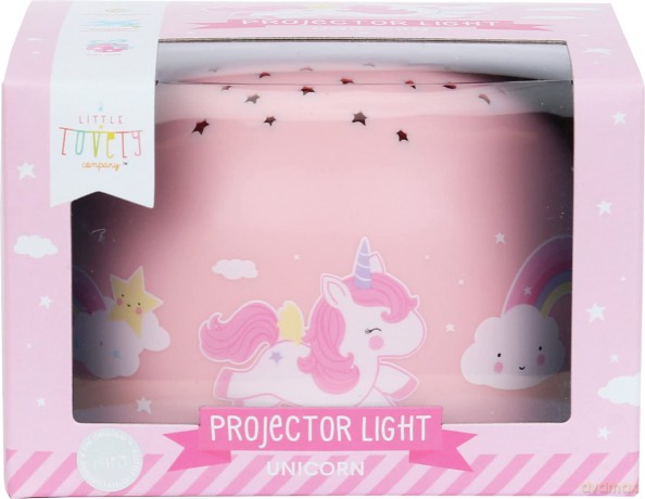 A little lovely company - Projector Light - Unicorn - 13.8 x 8.5 x 13.8 cm