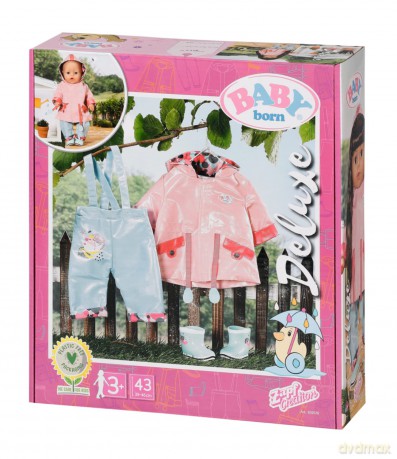 BABY born - Deluxe Rain Set, 43cm (832578)