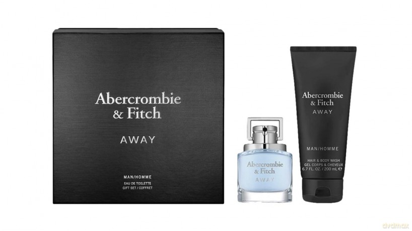 Abercrombie & Fitch - Gift Set Away Man Edt 50 ml + Hair & Body Wash 200 ml
