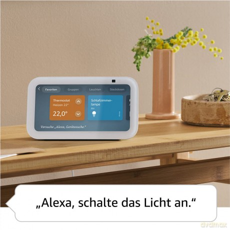 Amazon - Echo Show 5 (3rd Gen) - Smart Display with Alexa Cloud Blue