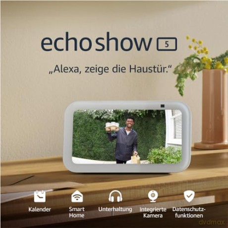 Amazon - Echo Show 5 (3rd Gen) - Smart Display with Alexa Cloud Blue