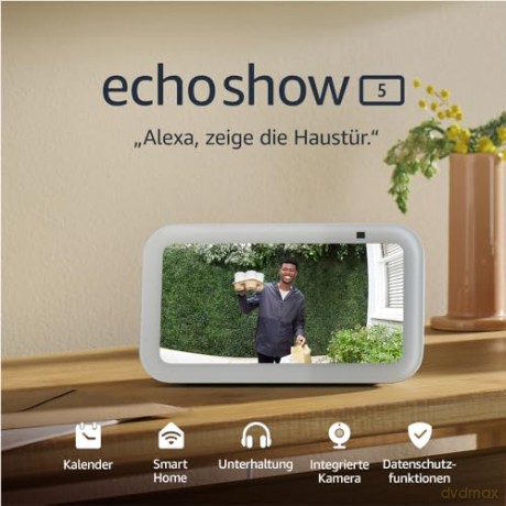 Amazon - Echo Show 5 (3rd Gen) - Smart Display with Alexa White