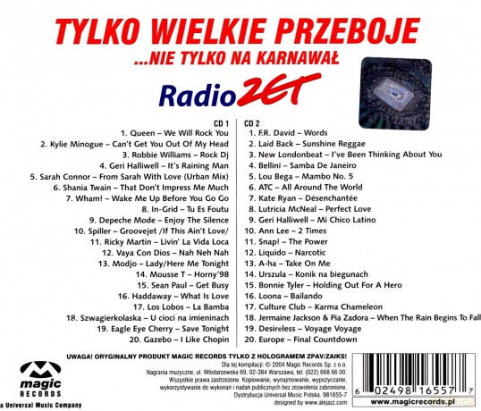Various: Radio Zet Iv- Nie Tylko Na Karnawał [2CD]