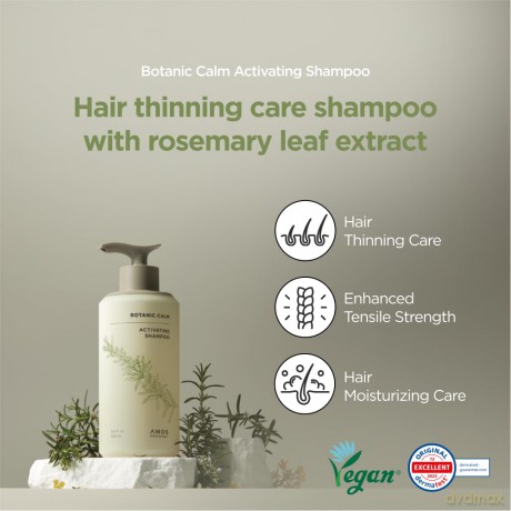 Amos Professional - Botanic Calm Activating Shampoo - 500 ml