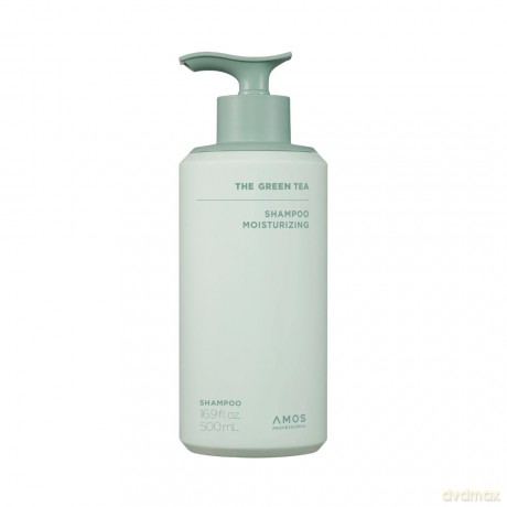 Szampon Amos Professional - The Green Tea Shampoo Moisturizing - Green - 500 ml