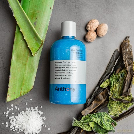 Anthony - Blue Sea Kelp Body Scrub - Blue