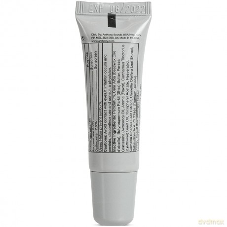 Anthony - Lip Balm - Mint and White Tea - SPF 25 [KOMSETYKI]