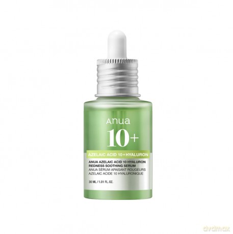 Anua - Azelaic Acid 10 Hyaluron Redness Soothing Serum - Green - 30 ml [KOMSETYKI]