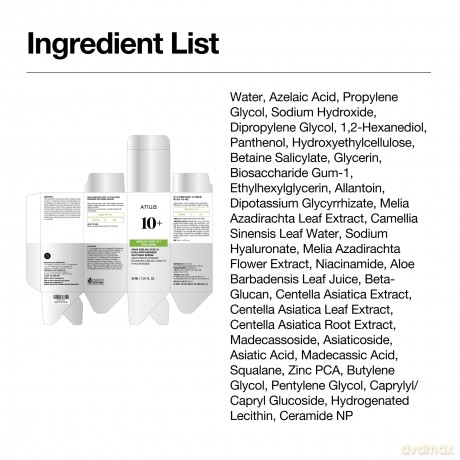 Anua - Azelaic Acid 10 Hyaluron Redness Soothing Serum - Green - 30 ml [KOMSETYKI]