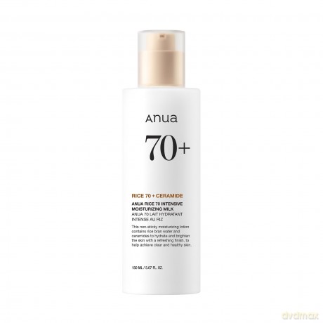 Anua - Rice 70 Intensive Moisturizing Milk - 150 ml [KOMSETYKI]