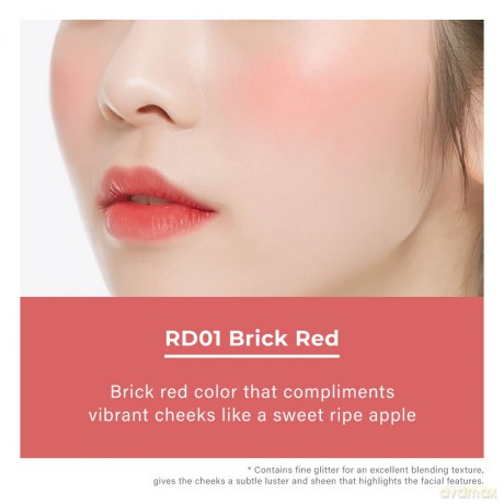 A'Pieu - Juicy-Pang Jelly Blusher - Brick Red