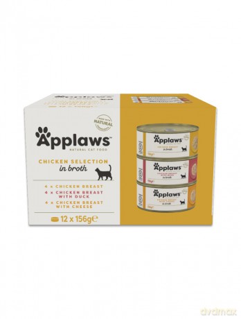 Applaws - Multipack Chicken selection in broth - 12x156g