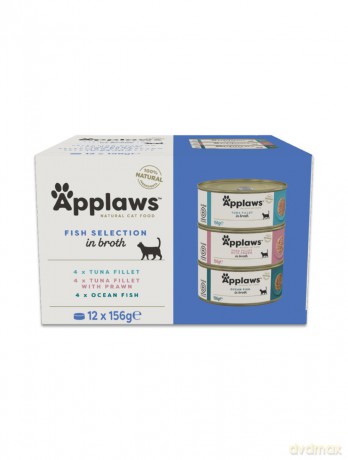 Applaws - Multipack Fish selection in broth - 12x156g